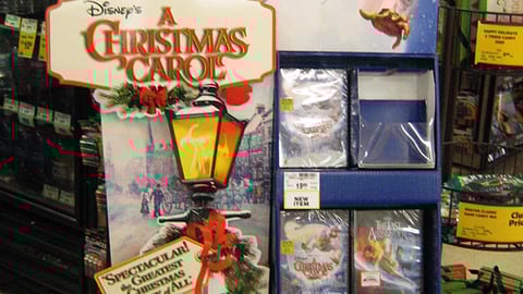 Disney's 'A Christmas Carol' Floorstand