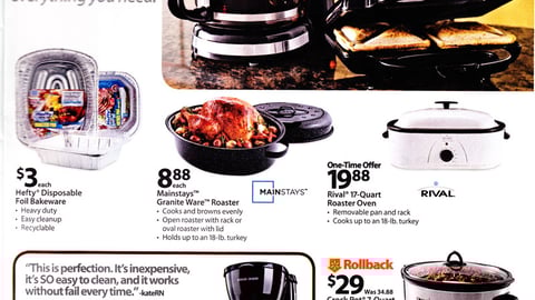 Walmart Thanksgiving Appliances Feature