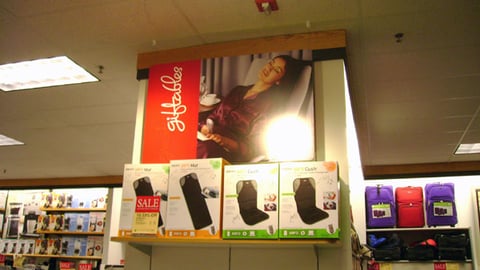 Kohl's 'Giftables' Sign