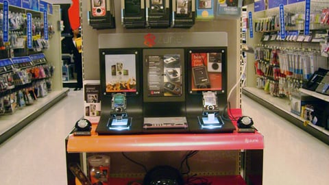 Microsoft Zune Endcap