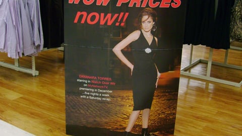 Wal-Mart Metro 7 Standee