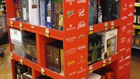 Jewel-Osco 'Bring the Party Home' Pallet Display