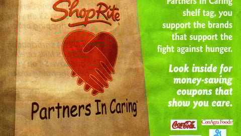 ShopRite 'Partners In Caring' FSI Cover