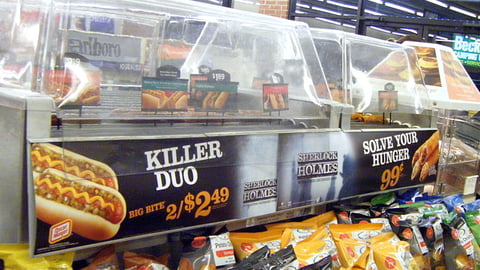 7-Eleven 'Sherlock Holmes' Grill Signs