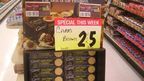 Carr's Holiday Display