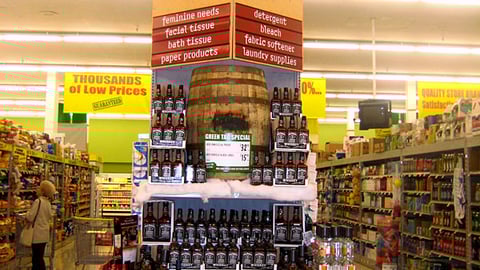 Food 4 Less Jack Daniel's Endcap