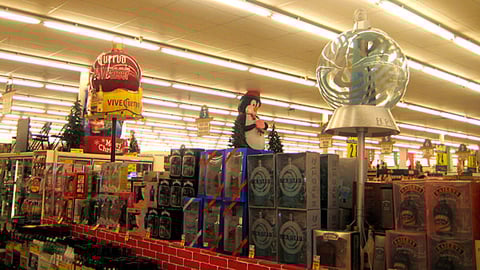 Smith's Food & Drug Holiday Spirits Merchandising