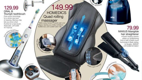 Linens 'n Things Homedics Feature