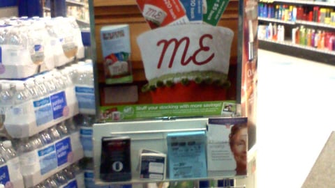 Rite Aid 'Our Gift to You' Stanchion Sign