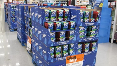 Ziploc Pallet Displays