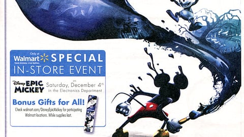 Walmart Disney 'Epic Mickey' Ad