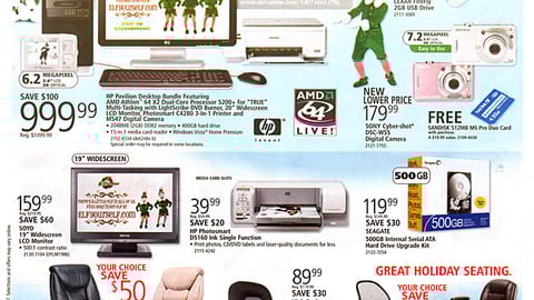 OfficeMax 'Elf Yourself' Circular Cover