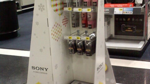 Best Buy Sony Holiday Floorstand