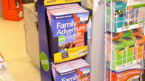 Rand McNally Disney Sweeps Floorstand