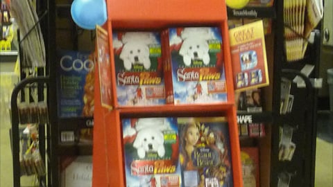 Disney 'Perfect Holiday Gifts' Floorstand