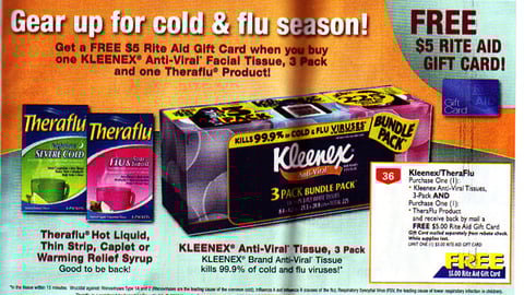 Rite Aid Kleenex Feature