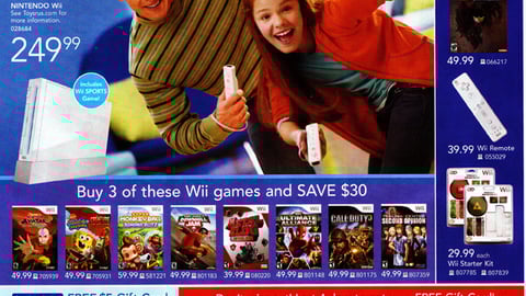 Toys "R" Us Nintendo Wii Cover Feature