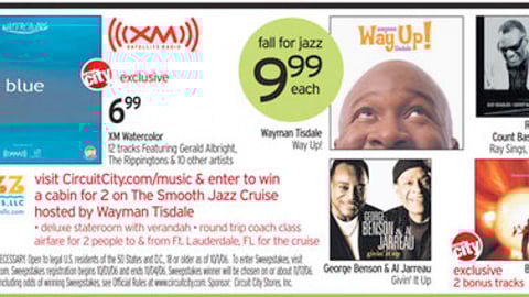 Circuit City 'Smooth Jazz Cruise' Feature