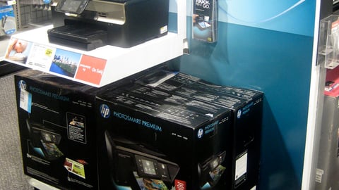 HP Printer Endcap