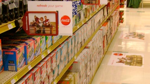 Coca-Cola SmartSource Aisle Block