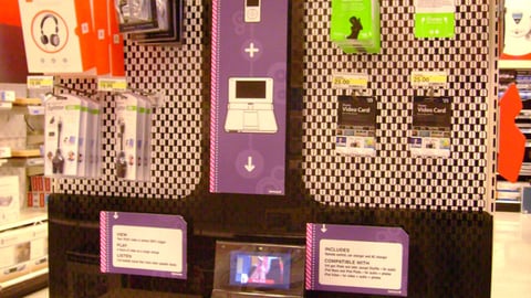 Sonic Impact iPod Accessories Endcap