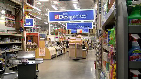 The Home Depot Navigation Banners