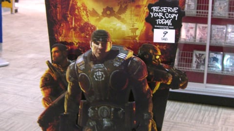 'Gears of War' Standee