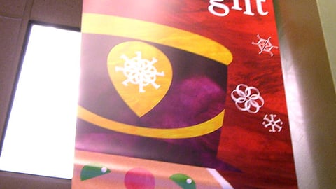 Borders Holiday Banner