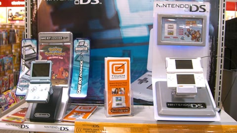 Nintendo DS/Gameboy Shelf Display