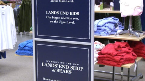 Sears Lands' End Stanchion