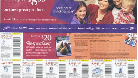 P&G Harry and David Offer