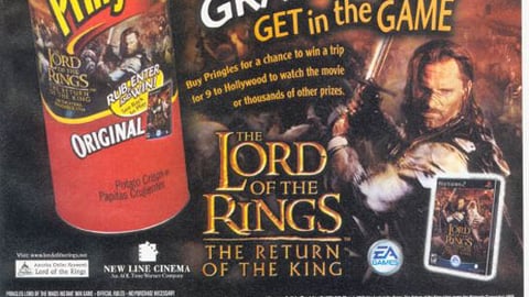 Pringles 'Lord of the Rings' Offer