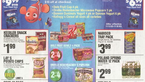 Stop & Shop 'Finding Nemo' Feature
