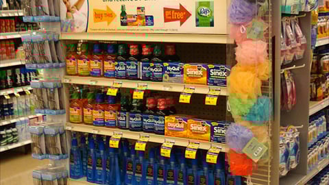 Jewel-Osco P&G Incentive Endcap Sign