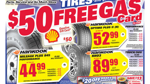 Pep Boys Gas Incentive Feature