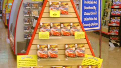 Stop & Shop 'Cars' Display