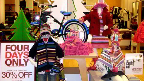 GapKids Holiday Display