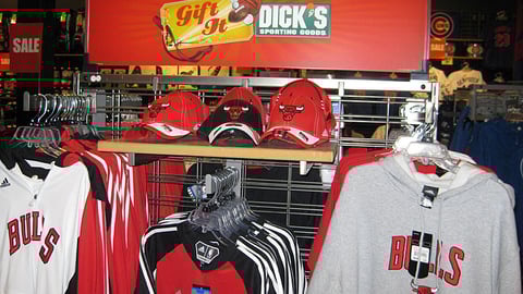 Dick's 'Gift It' Apparel Rack Header