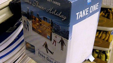 American Express Gift Card Dispenser