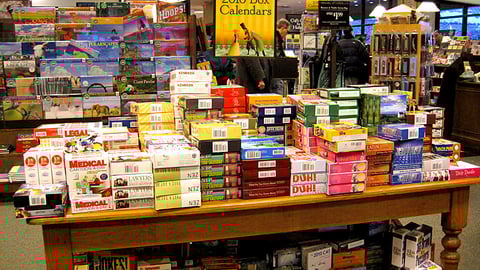 Barnes & Noble Calendars Holiday Table Display