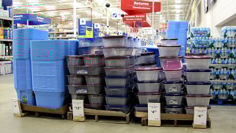 Lowe's Storage Bin Pallets
