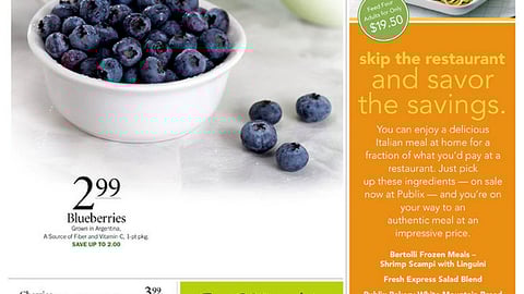 Publix 'Skip the Restaurant' Feature