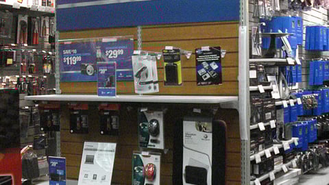 RadioShack 'Great Gifts' Endcap