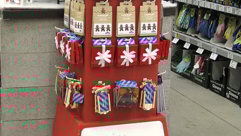 Lowe's Holiday Gift Card Floorstand