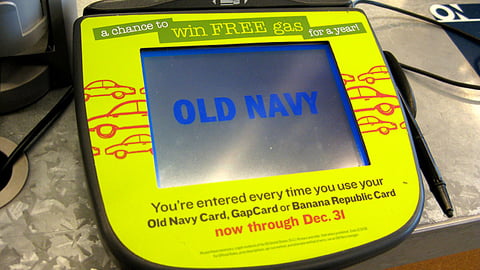 Old Navy Sweeps Card Swipe Skin