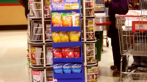 Halls/Alka-Seltzer Shipper