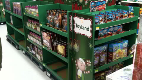 Walmart Holiday Toy Pallets