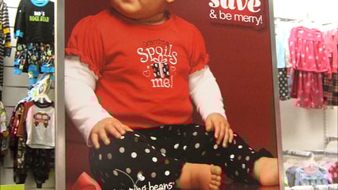 Kohl's Jumping Beans 'Give, Save' Rack Header