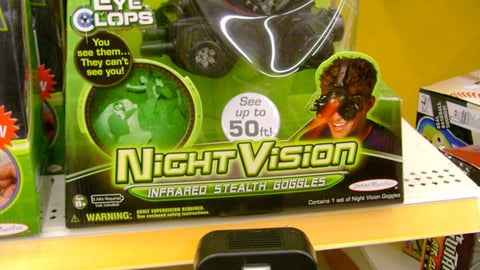 Night Vision Shelf Video