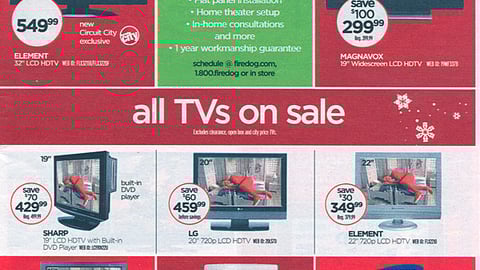 Circuit City Samsung Sweeps Feature